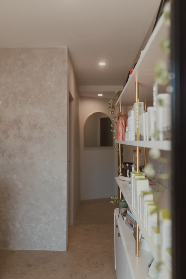 Interior del centro de estética